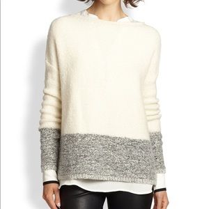 Vince color block sweater